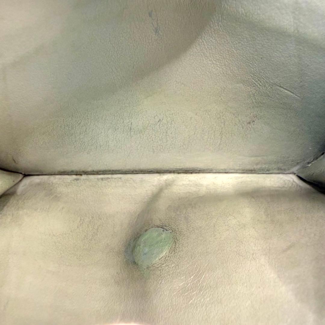 セリーヌCELINE トリオンフ スモールトリフォールド 3つ折り財布 グレー