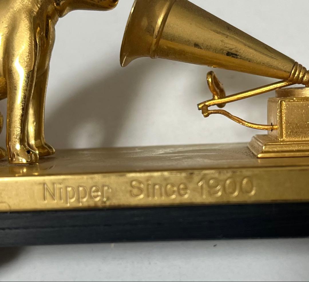 ◉ビクター　ニッパー犬と蓄音機の置物　希少