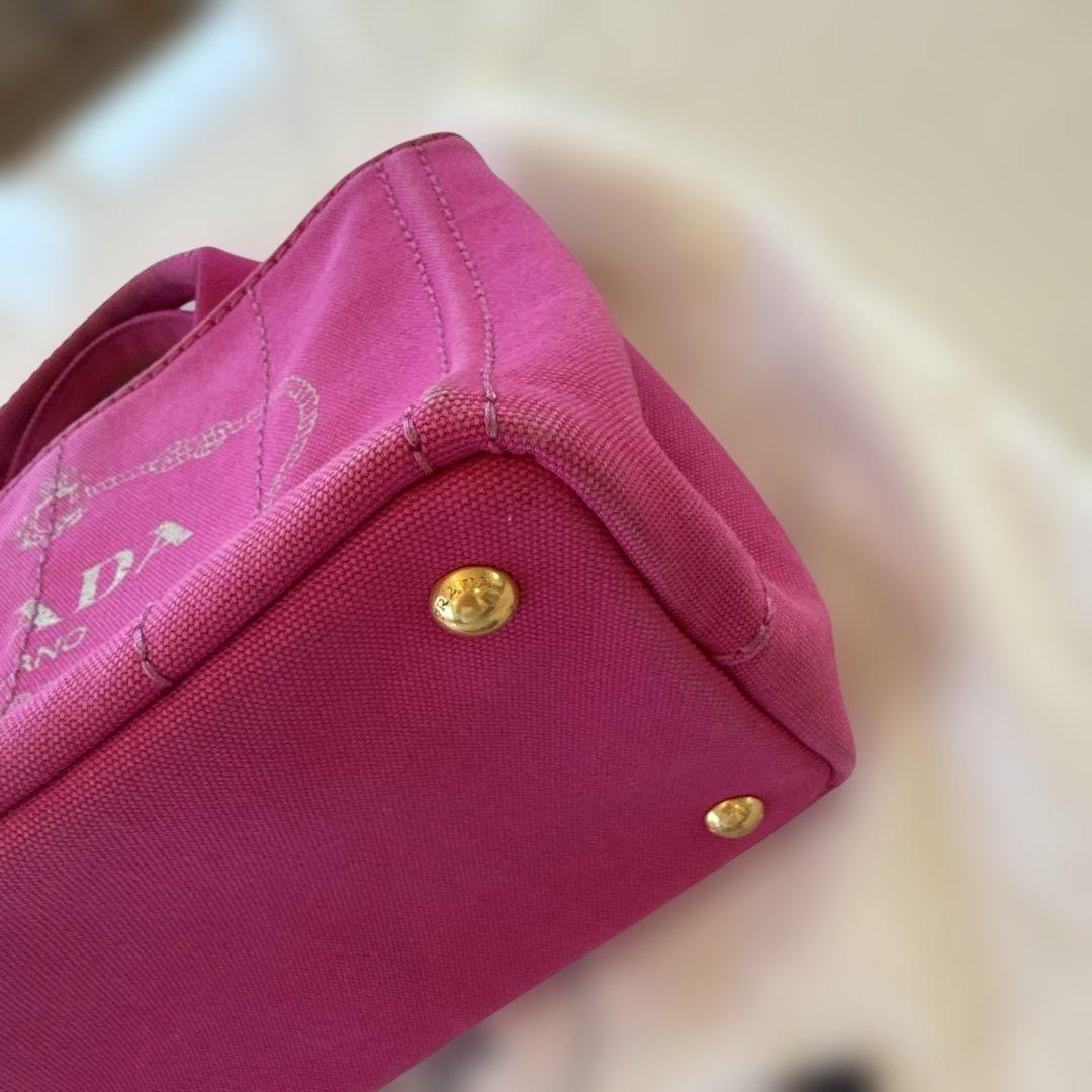 PRADA ピンク バッグ　お値下げ