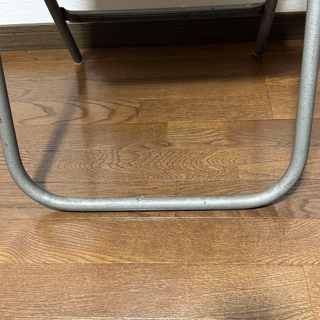 ビンテージ レトロ コロナビール フォールディングチェア パイプ椅子