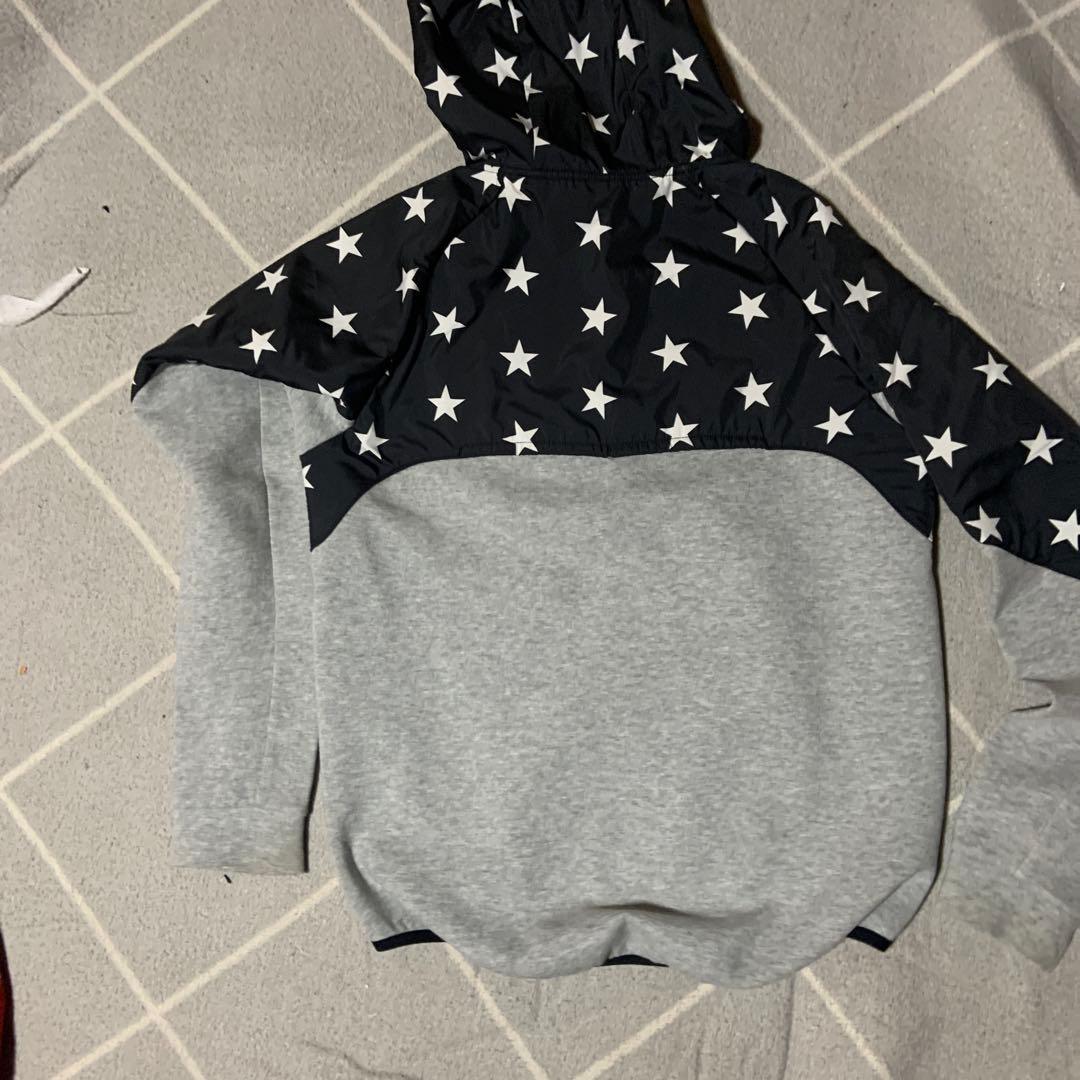 Bristol 星柄フード付きパーカー