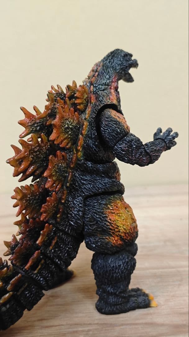 モンスターアーツ　S.H. Monster Arts バーニング　リペイント