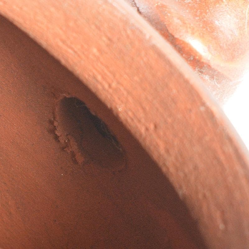 中国　 除友泉製　紫砂　朱泥　急須　茶壷　N　6685