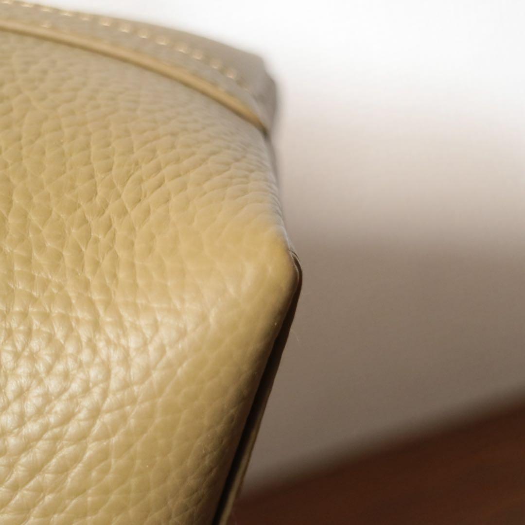 【新品同様】 ヴァジック BOND MINI 巾着 定価4.8万円 TAUPE