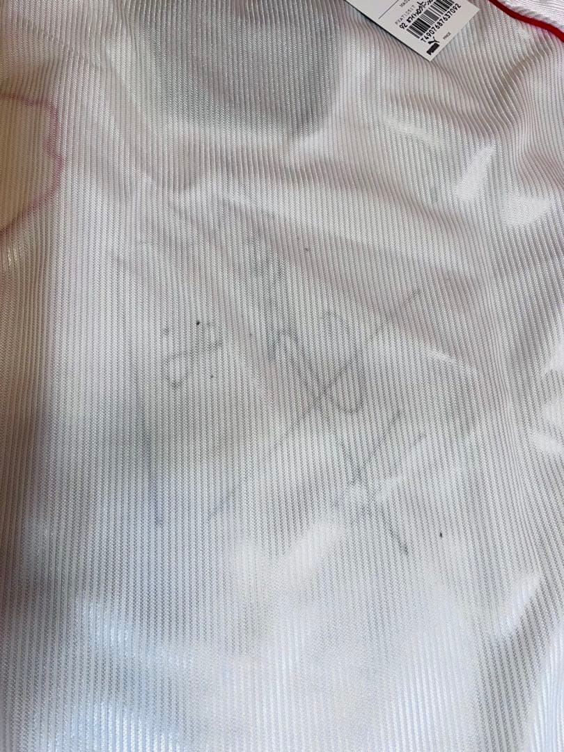 こ*ま様 フリストストイチコフ　1990年代　直筆サイン入りユニフォーム　色紙付