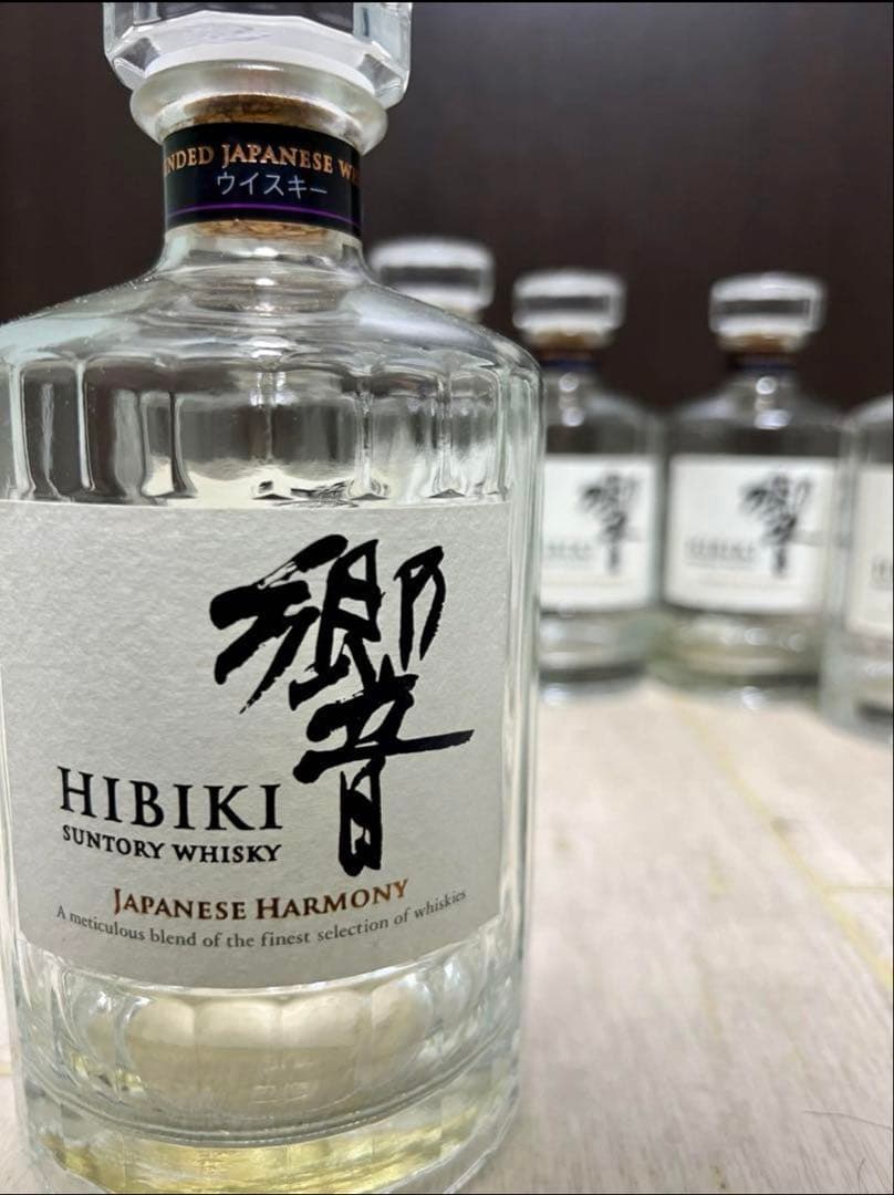 【響】ジャパニーズハーモニー 空き瓶　12本