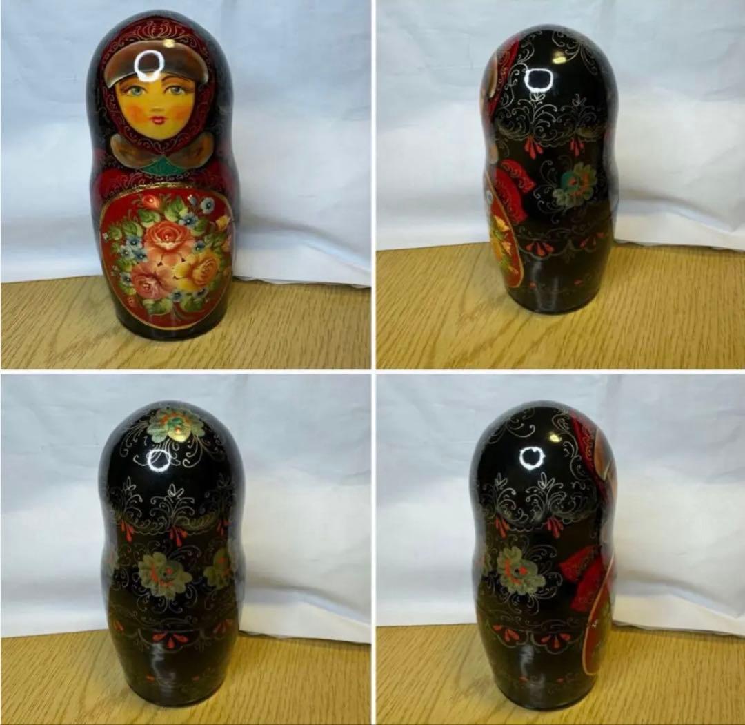 月末セール‼️ロシア　ヴィンテージ アーティスト作品、マトリョーシカ　5組。現状