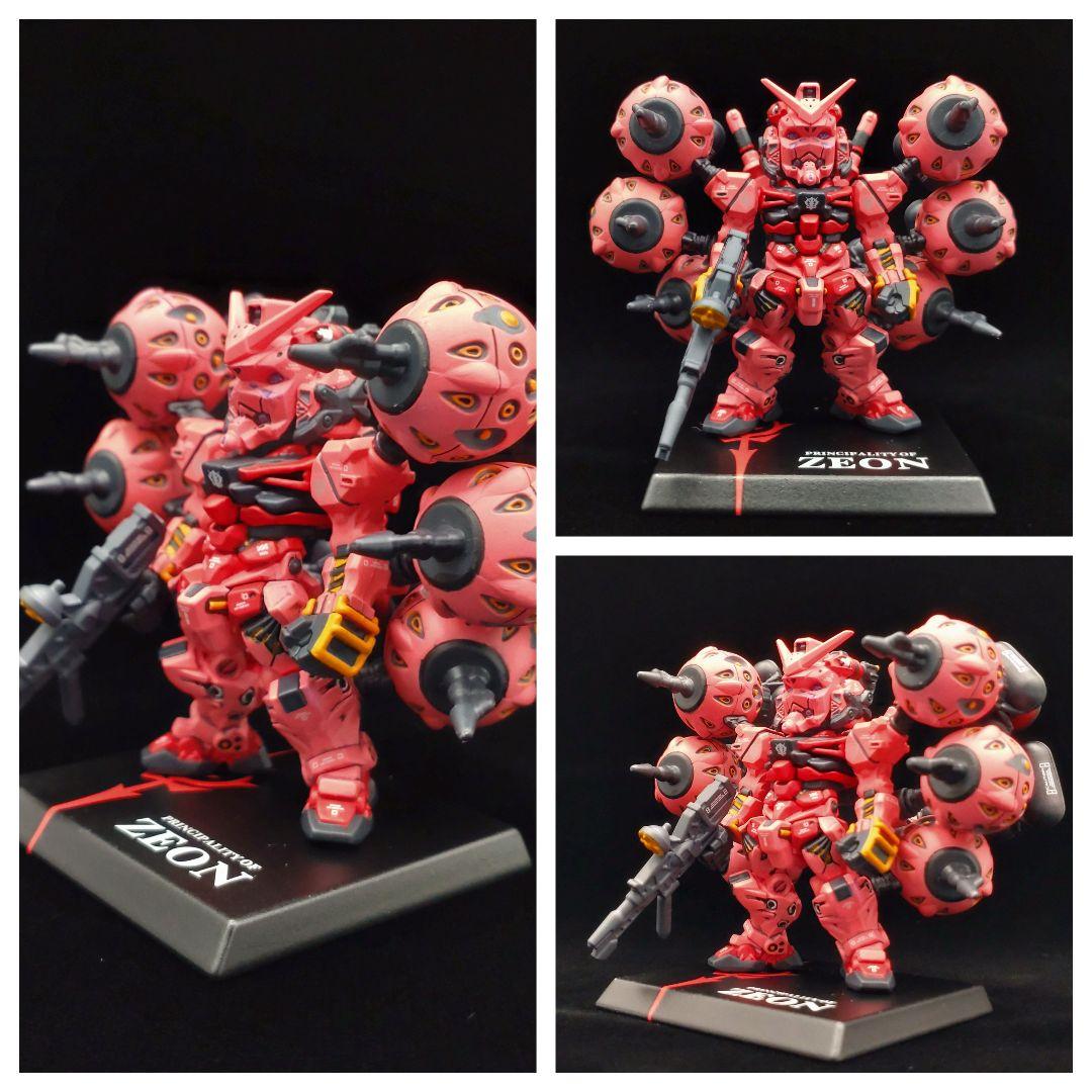 ミ*ヘ様 ガンダムコンバージ シャア専用赤いガンダム 全塗装完成品