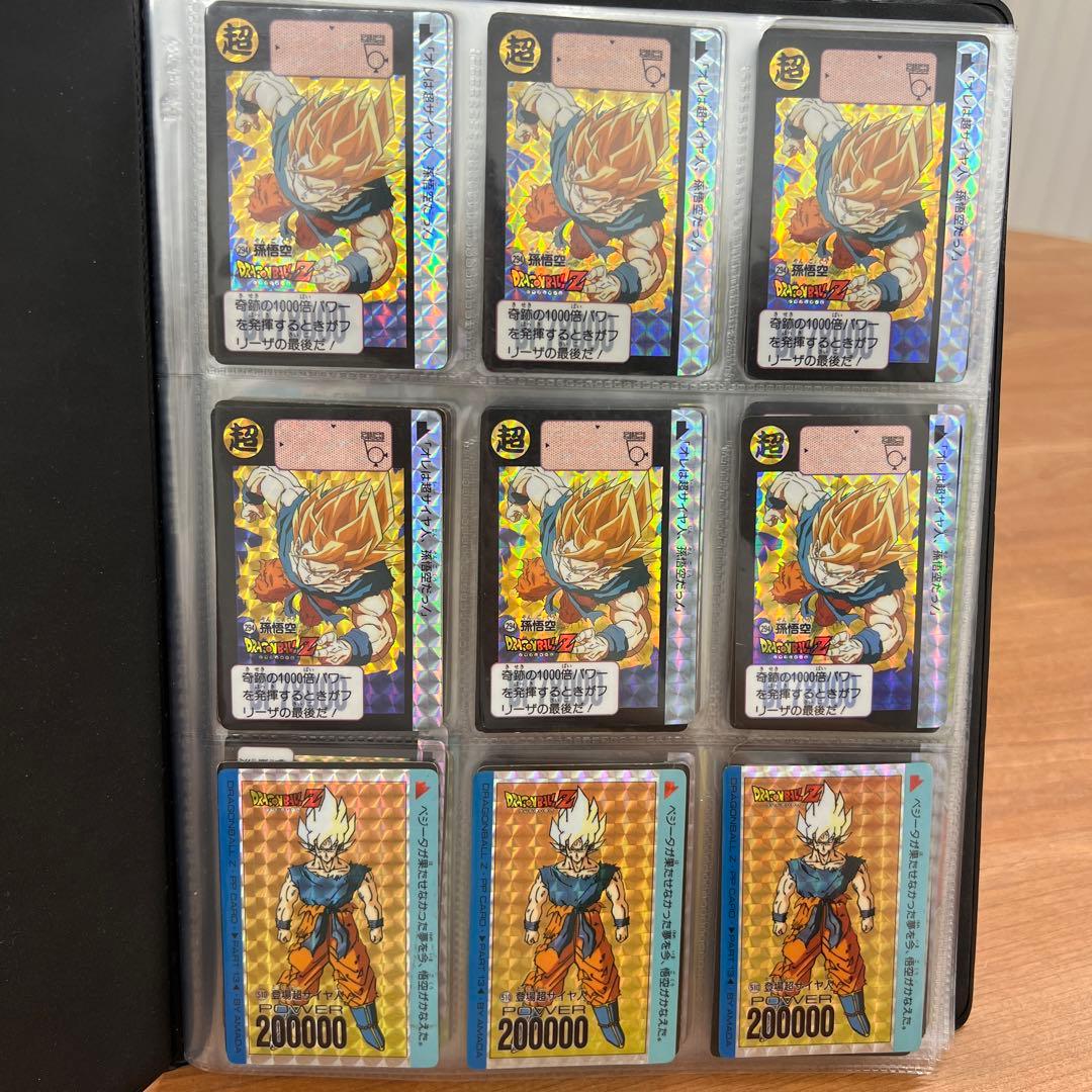 ドラゴンボールカードダス キラのみ180枚 当時物