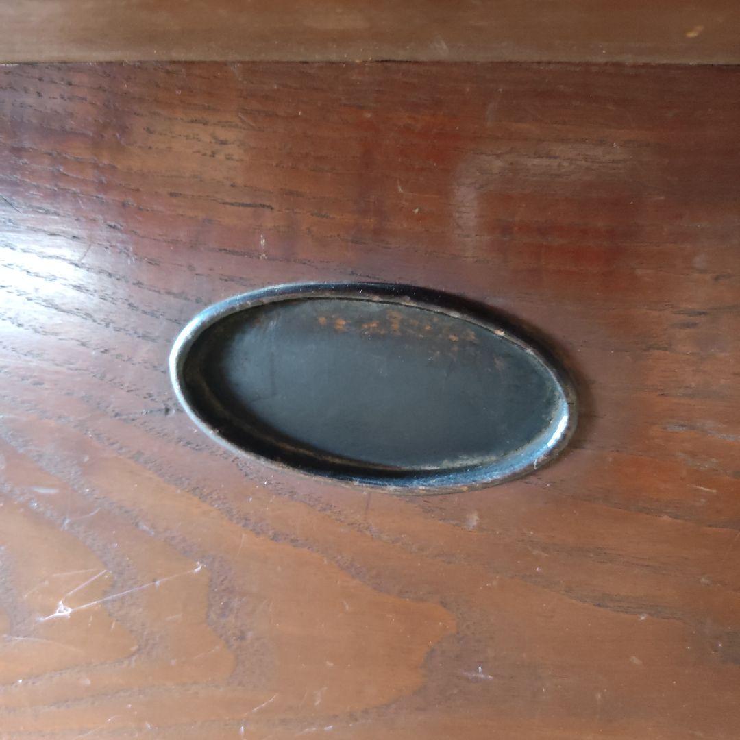 欅製 関西火鉢 長火鉢 骨董 アンティーク 火鉢