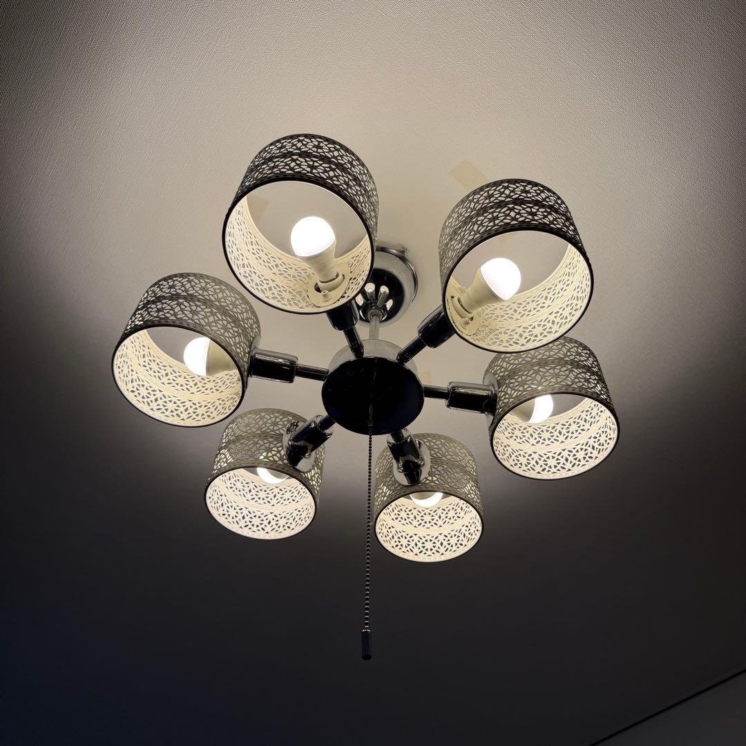 動作良好 美品 東芝ライテック 天井LED6連ライト 定価約5万円