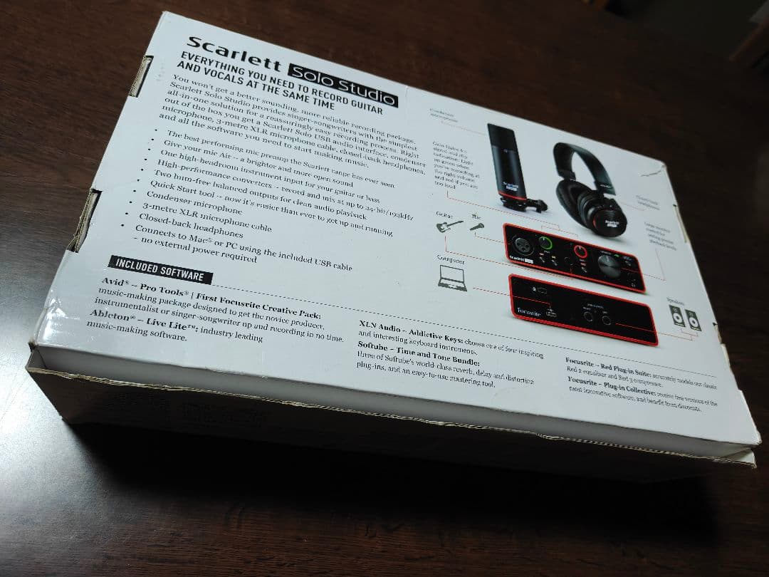 DTM・DAW Focusrite Scarlett Solo Studio