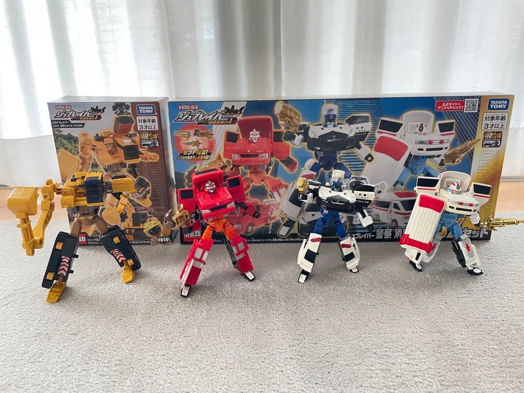 トミカヒーローズ ジョブレイバー DXセット& ビルドブレイバー