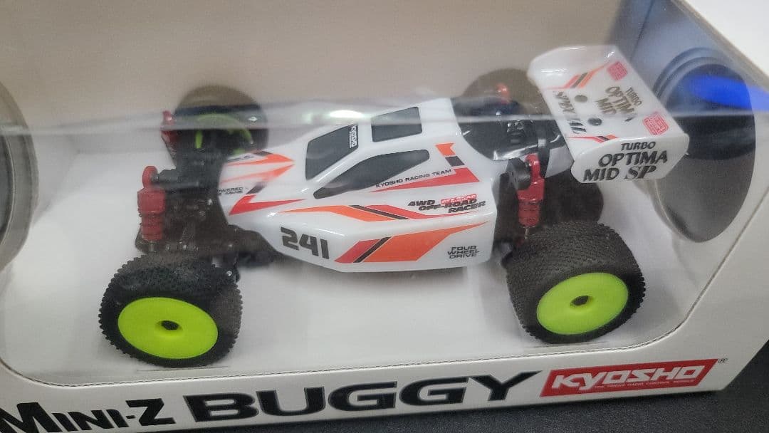 ミニッツバギー　ターボオプティマミッドスペシャル　ホワイト　新品未開封