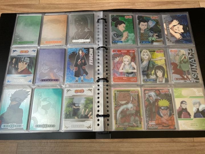 貴重　NARUTO ナルト　カード　ファイルごとまとめ売り！