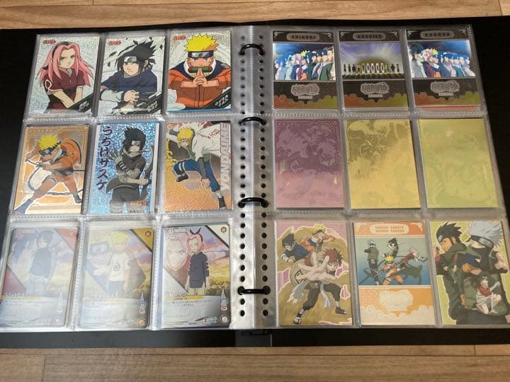 貴重　NARUTO ナルト　カード　ファイルごとまとめ売り！
