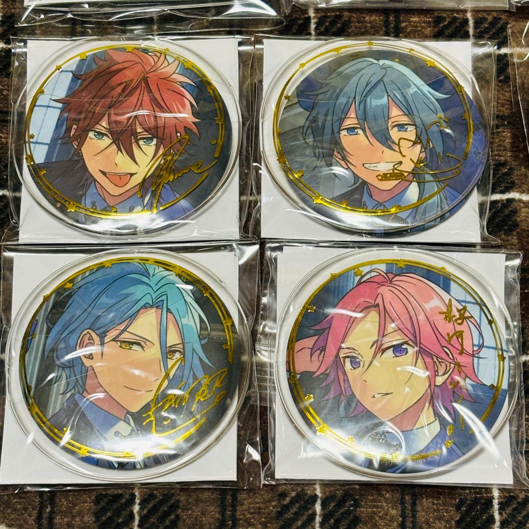 あんスタ クレビ 缶バッジ＆アクスタセット (燐音.ニキ.HiMERU.こはく)