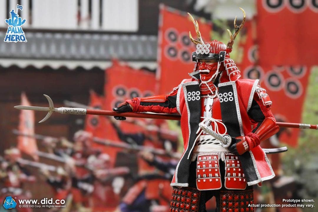 DID XJ80015 Palm Hero 真田 幸村 1/12フィギュア