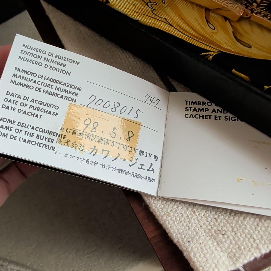 ヴェルサーチ　GIANNI VERSACE ゴールド腕時計