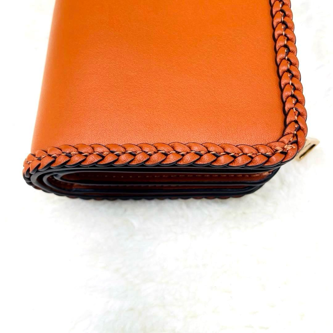 極美品　コーチ　ミディアム　ウォレット タビー　ブレイド L字ファスナー　金