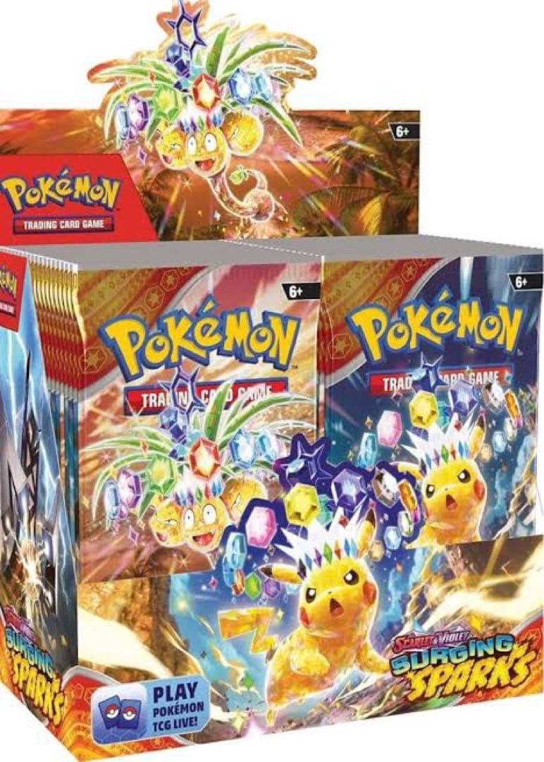 【英語版】Surging Sparks シュリンク付き未開封BOX