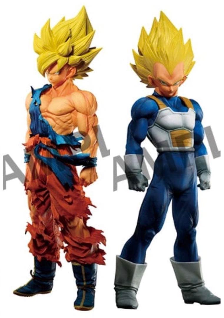 ドラゴンボール　ゲンキダマツリ新品SMSP孫悟空　ベジータ2体セット