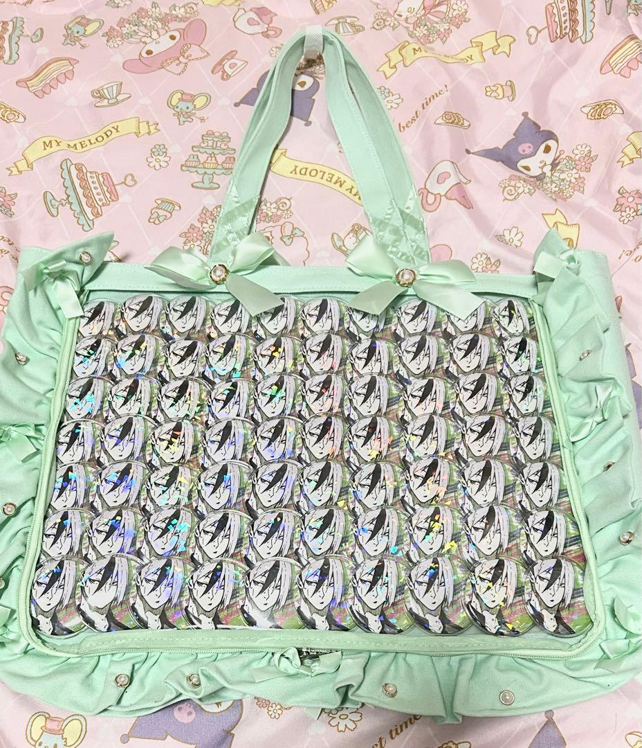 ブルーロック 乙夜影汰 缶バッジ マズル 中国 痛バッグ A3