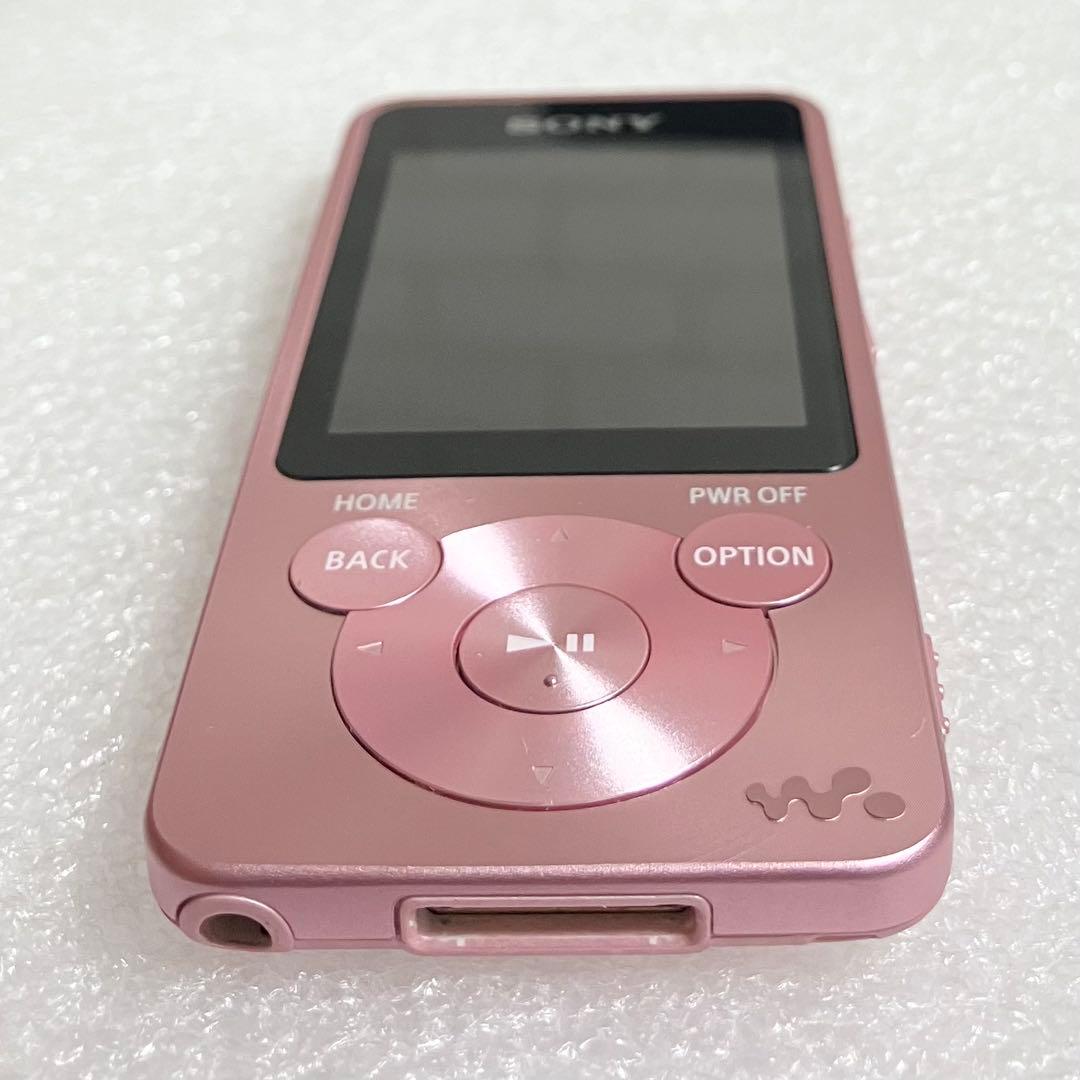 【超美品】　SONY ウォークマン　NW-S15 16GB ライトピンク