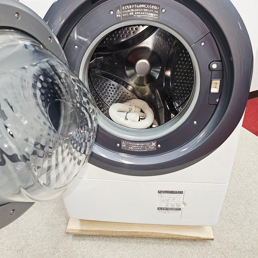 5 SHARP ドラム式洗濯機 本体 乾燥機能付きSHARP ES-S7D WL