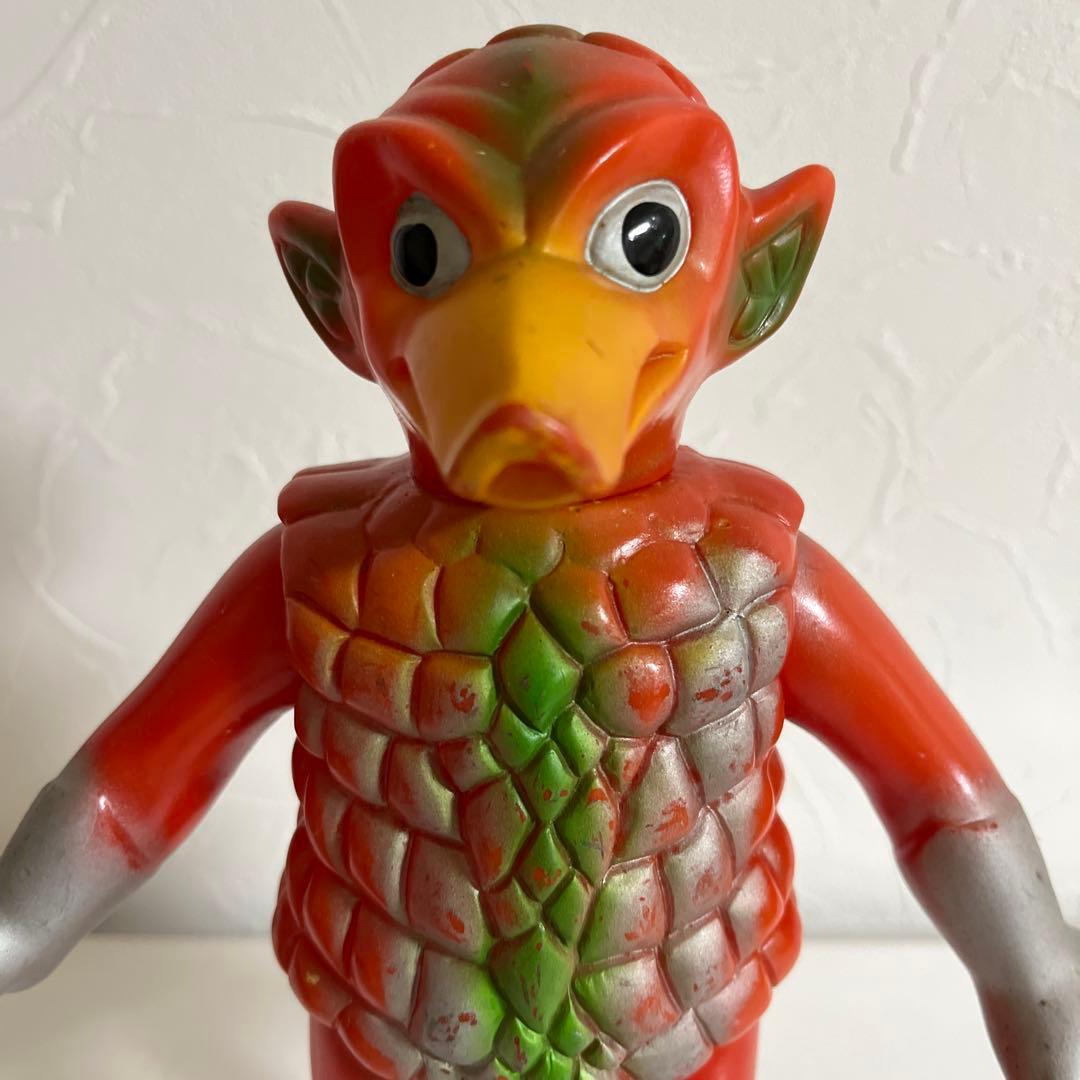 ⚠️超激レア・当時物　怪獣王子　遊星鳥人　赤　スタンダードサイズ　野村トーイ