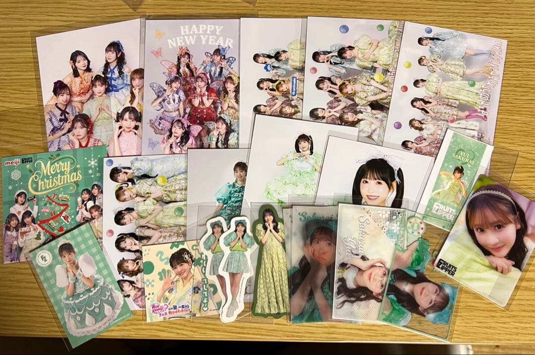 FRUITS ZIPPER 櫻井優衣 グッズ