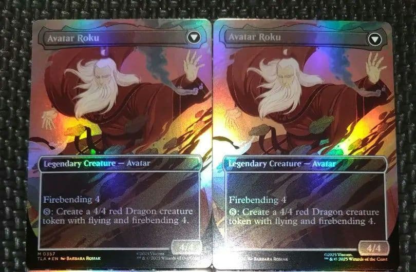 FOIL ロクの伝説 (全面アート版) 英語版　4枚