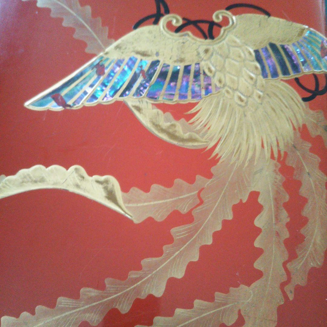 手許箱    鳳凰  螺鈿 漆器 和の美