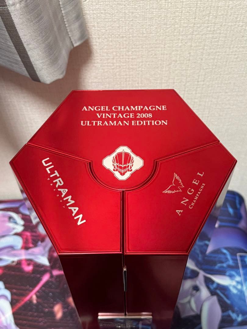 エンジェル シャンパン ヴィンテージ2008 ウルトラマンエディション 空瓶