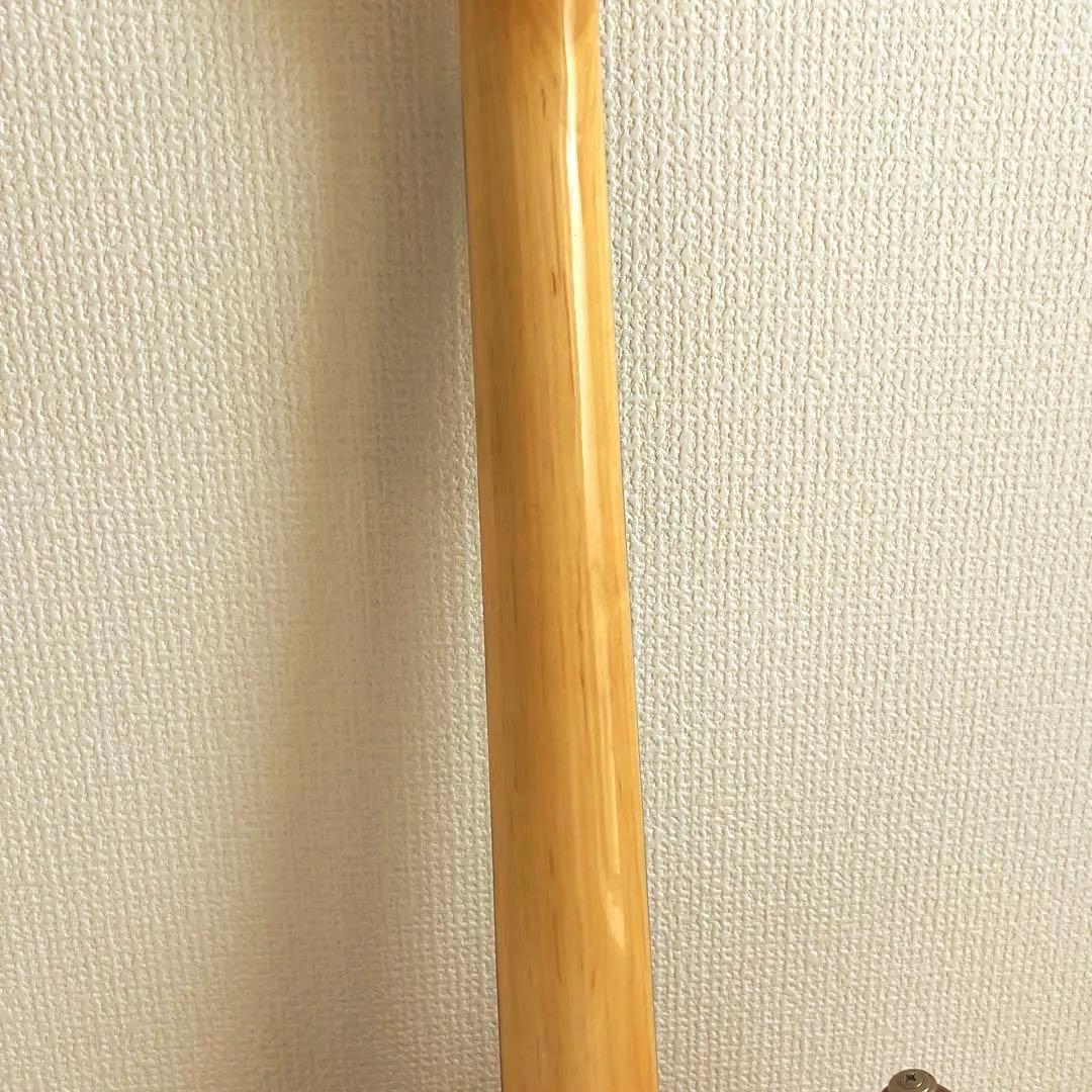 【たぁ様】BUSKER'S アーム付き エレキギター 赤 整備済み 島村楽器