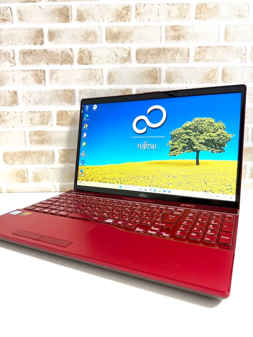 【第8世代Corei7】富士通 LIFEBOOK メモリ8GB SSD512GB