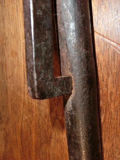 十手　兜割　武具　ハンドメイド　侍　古い　江戸　時代　骨董　コスプレ