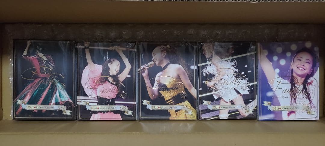 安室奈美恵 Finally Blu-ray ファンクラブ限定盤 全5形態 未開封