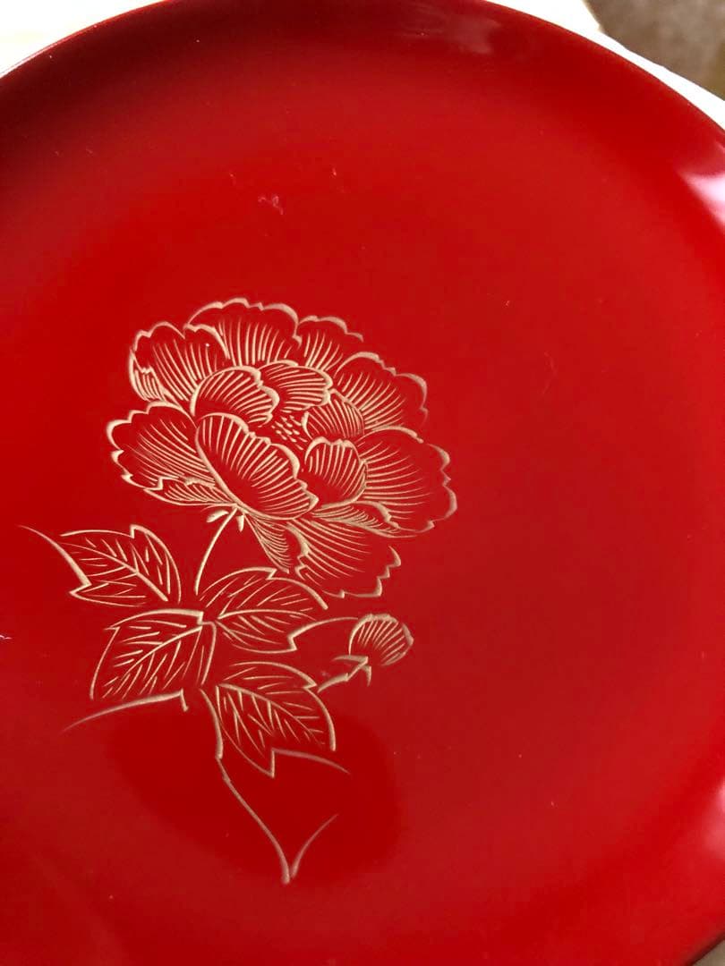 沈金　盃　五カ月　喜平作