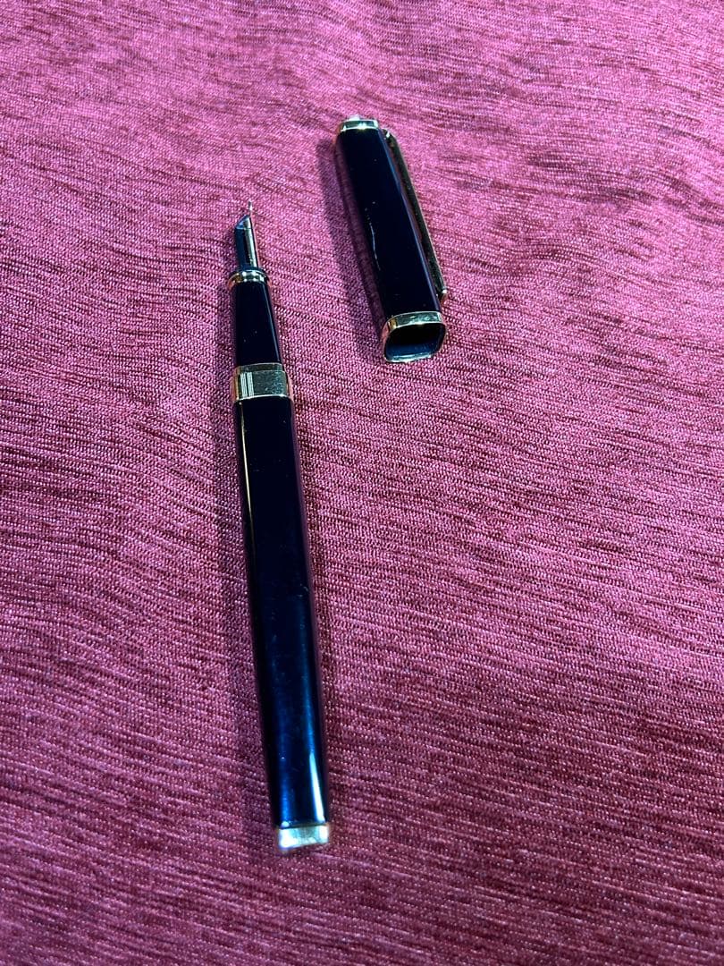 Waterman エクセプション￼•スリムブラックラッカーGT FP F