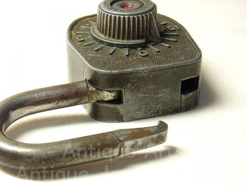 《p1057》1930年　WESTINGHOUSE・GOUGLERダイヤル南京錠