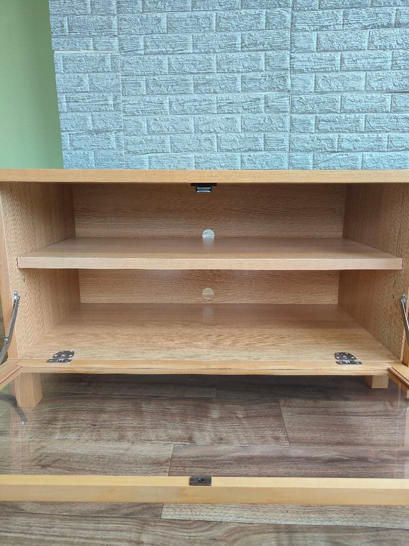 MUJI 無印良品 AVボード テレビ台 ローボード オーク材突板