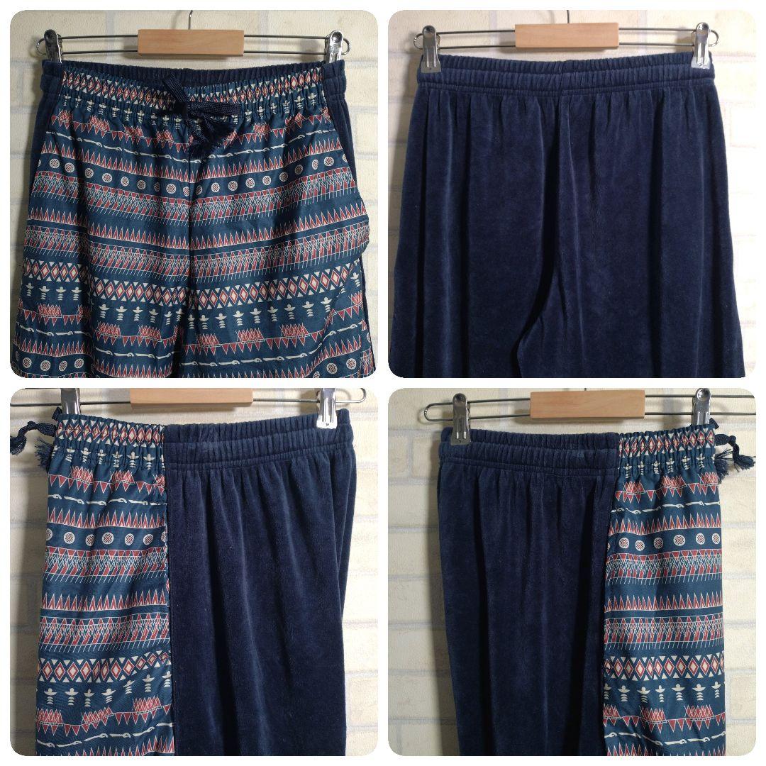 米津玄師★希少 2020 TOUR HYPE ベロア 切替セットアップ 紺 M