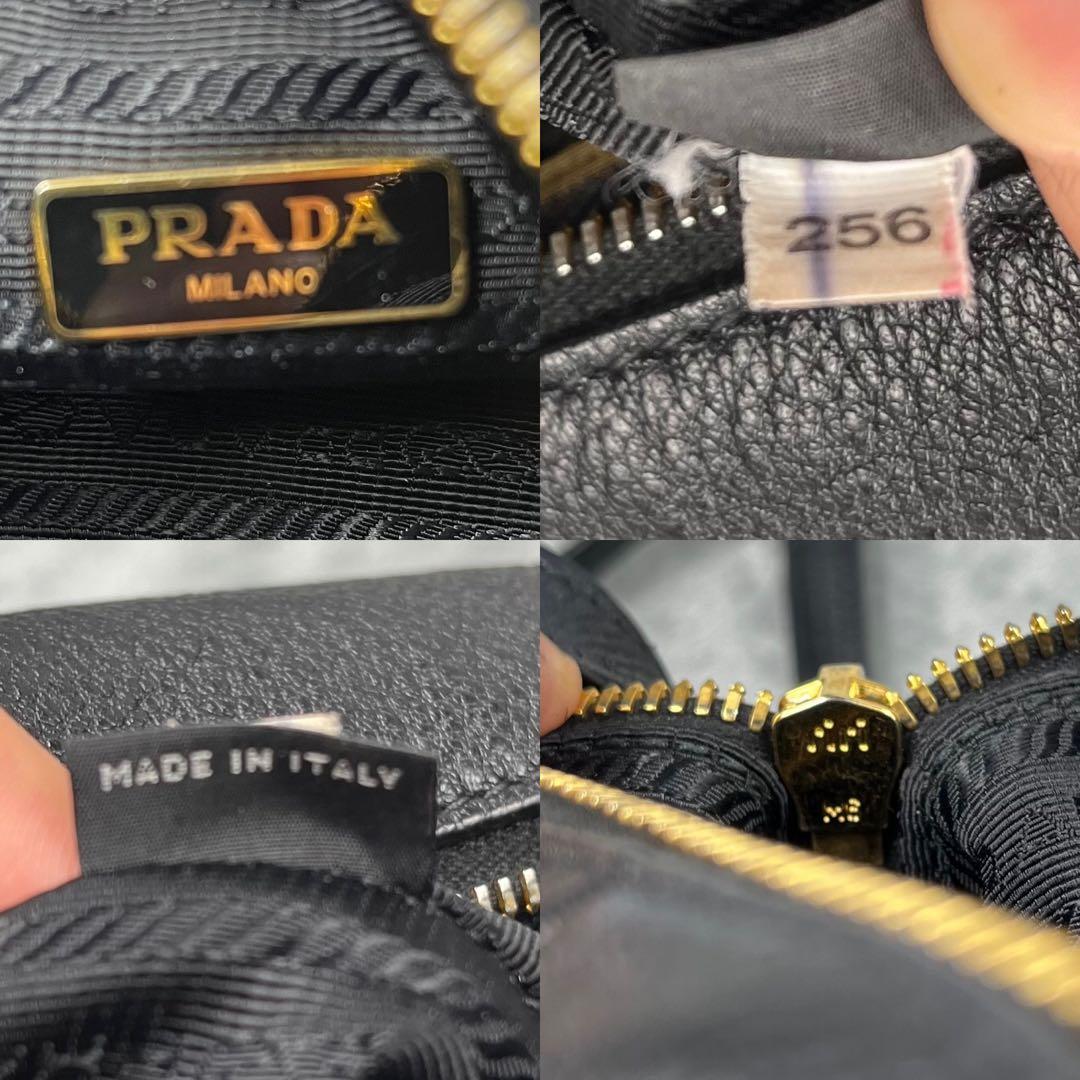 Prada プラダ ショルダーバッグ 斜め掛け◎ ブラック 黒 ヴィッテロダイノ