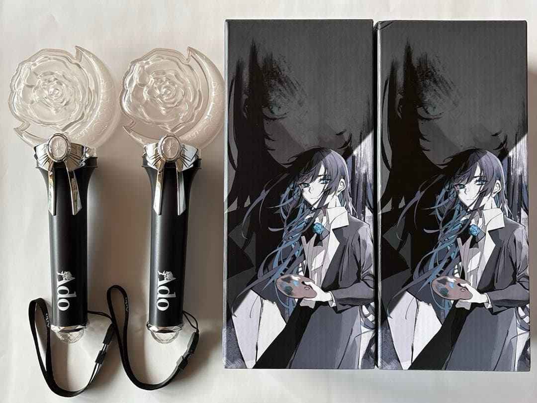 Ado モナリザの横顔ペンライト2本　カムパネルラペンライト1本　ショッパー付き