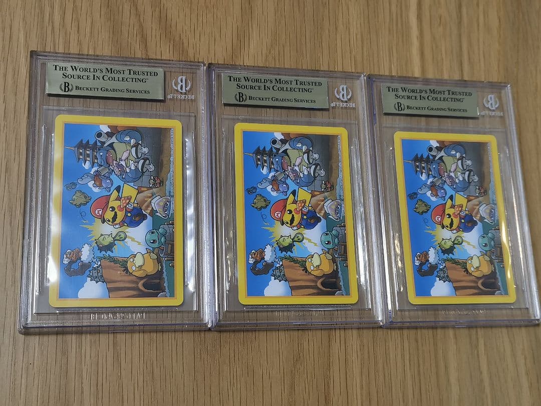 BGS10☆マリオピカチュウ ダイヤ J Q K ポケモンカード トランプ