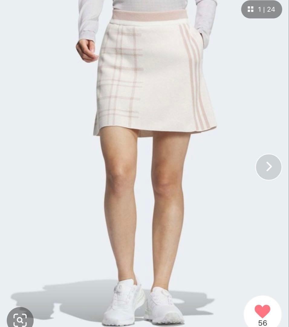 長袖セーター　ニットスカート　サイズM セットアップ　ゴルフウェア　秋冬　ウール