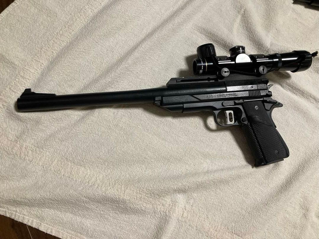 AP3 エアコッキングガン 日本製 スコープ付き