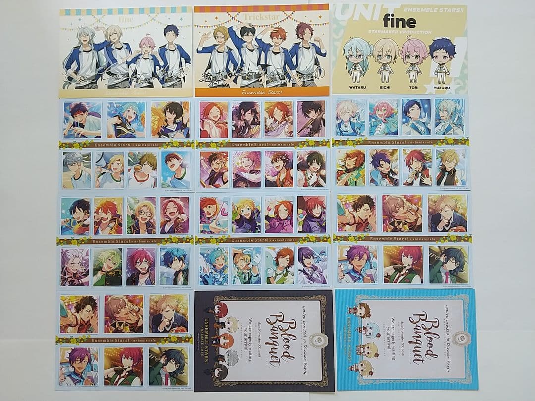 あんスタ アニメイト フェア 特典 ポストカード イラストカード アニカフェ