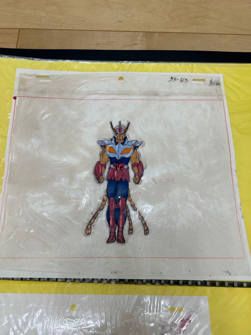 聖闘士星矢　アニメ　セル画　フェニックス一輝